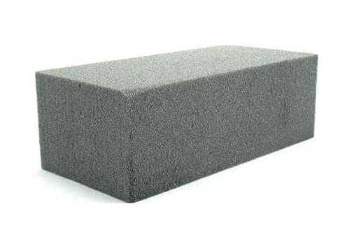 Pack of 2 Dry Floral Foam Bricks for Artificial Bouquets, Wedding Crafts, Funeral & Cemetery Flower Arrangements, Sweet Hampers, Florist Projects, Craft & DIY – 23 × 11 × 8 cm (2)