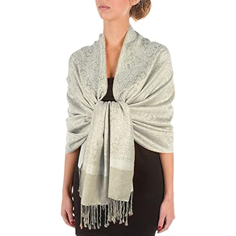 Châle Sakkas Pashmina Paisley Cover