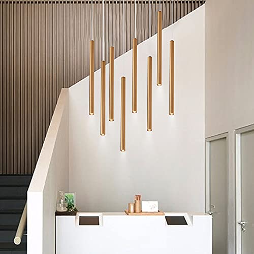 Altura ajustable en lámpara colgante de aluminio 3W con iluminación cálida 3000K 4