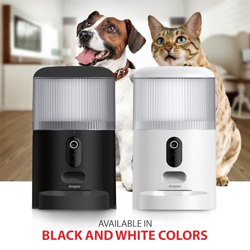 Energizer Smart Pet Feeder with 2K Video Camera, 5Ghz & 2.4Ghz Dual Band Wi-Fi, 2-Way Audio, Night Vision, 4L Food Capacity, Remote Feeding Dogs & Cats, Compatible with Alexa & Google, Records - image 7