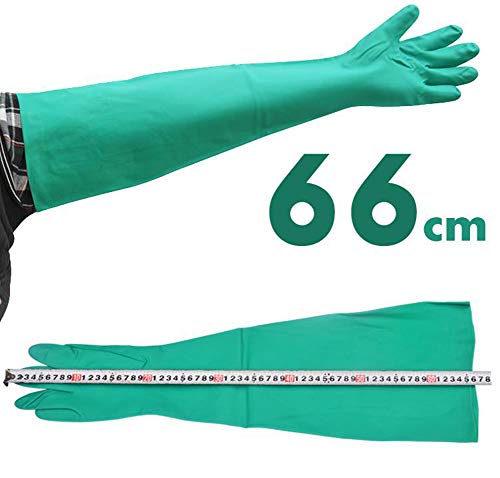 Gants de cuisine étanches de 66cm pour ménage et lessive - 3