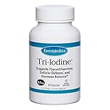EuroMedica Tri-Iodine - 12.5mg, 90 Capsules - Potassium Iodide, Sodium Iodide & Molecular Iodine -...