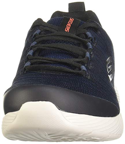 Skechers Dyna Lite Rayve Tênis Masculino, 42, Azul Escuro/Preto