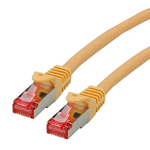 Preisvergleich Produktbild ROLINE SFTP Patchkabel Kat.6 Componentlevel gelb 500cm 196,85Zoll