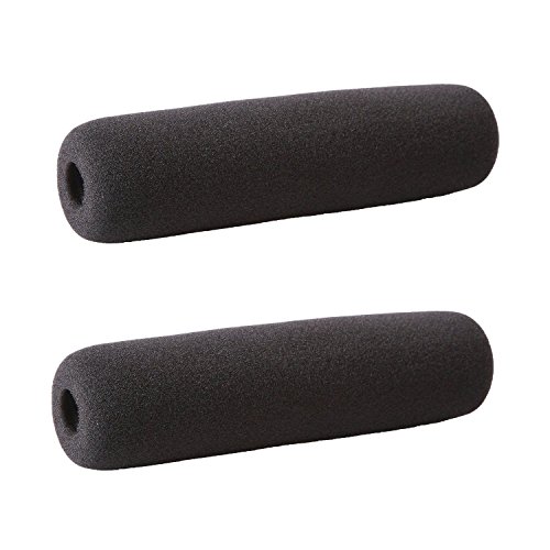 Movo F18 Foam Windscreen for Shotgun Microphones for up 18cm including the Rode NTG-3 (2 PACK)