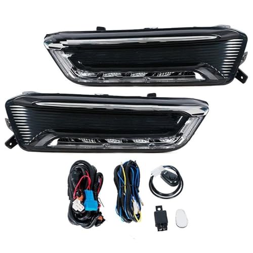 Phare antibrouillard LED avant avec couvercle de rechange pour Chevy Impala 2014-2020