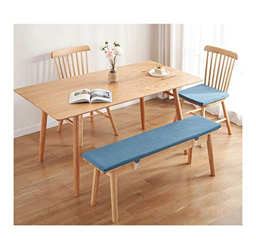 Coussins pour banc exterieur bleu 200x30 coussin balançoire de jardin - 8