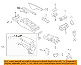 Cierre Armlehendeckel Original Volkswagen VW Autopartes Kit de reparación Cubierta Apoyabrazos (Golf 4, Bora, Passat) gris