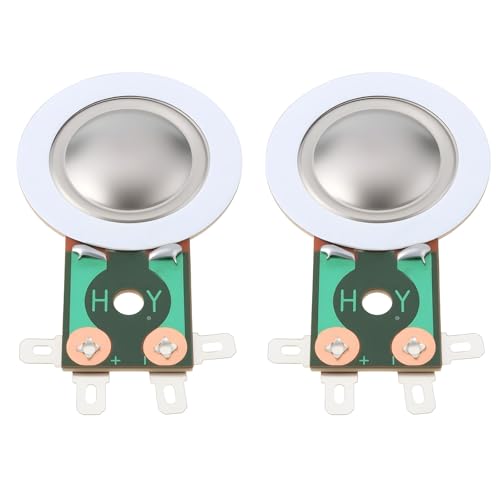 ECSiNG 2PCS Diaphragm of Speaker 8 Ohm Compatible with Thump 15A 12A Compatible with SRM450 V3