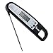 Yoofor Digital Instant Read Thermometer with Back Light, Cooking Thermometer with Extra Long Probe for BBQ, Meat, Candy, Milk and Bath Water, Gift Box