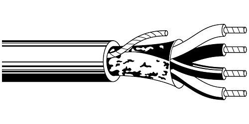 Belden - 9418 0601000-9418 0601000 - Multiconductor Cable, Audio Control, Shielded, 4 Conductor, 18 Awg, 1000 Ft, 304.8 M #TOP1