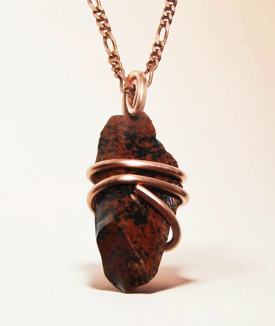 Gorgeous Genuine Monatomic Andara Crystal Pendant Copper #272