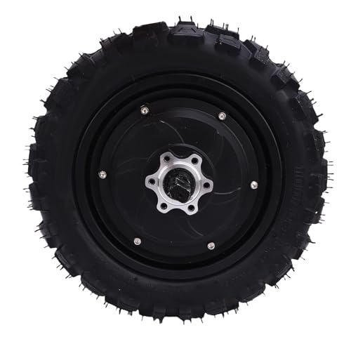 SASKATE 11 Inch 5000W Brushless Hub Motor 2000-5000W High Power Electric Scooter Motor with Dual Hall Sensors IPX6 for Electric Motorcycle Scooter Bike