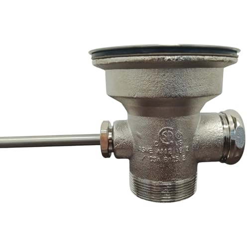Encore D50-7200 Twist Handle Drain, 3-1/2\" Sink Opening, 2\" Outlet