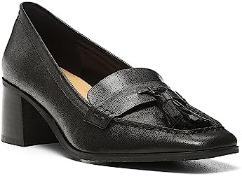 NYDJ Women's Dexter Goat Loafer, Black, 7.5 | Image 6