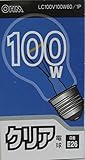 クリア電球LC100V100W60/1P LC100V100W60/1P