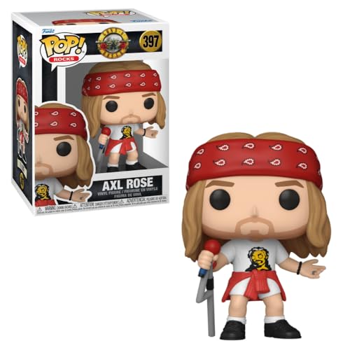 Funko Pop! Rocks: GNR – Axel Axl Rose – (1992) – 1 Chance sur 6 D’avoir Une Variante Rare Chase – Guns N Roses – Figurine en Vinyle à Collectionner – Idée de Cadeau – Produits Officiels – Music Fans - Les Beatles, Paul McCartney, John Lennon, RIngo Starr, George Harrison Funko Pop! Rocks: GNR - Axel Axl Rose - (1992) - 1 Chance sur 6 D'avoir Une Variante Rare Chase - Guns N Roses - Figurine en Vinyle à Collectionner - Idée de Cadeau - Produits Officiels - Music Fans