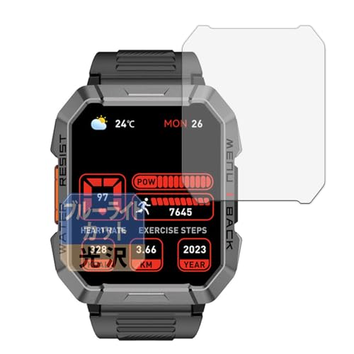 Leipsden Blackview w60 �Ή� BlueGloss �ی� �t�B���� �u���[���C�g�J�b�g �ڂɗD���� ���� ���{��