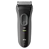 braun proskin 3 Peso del producto 366 Gramos Braun Serie 3 3000s, Negro, Afeitadora