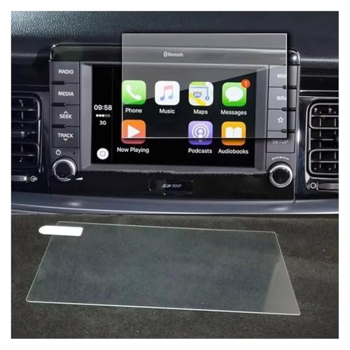 Protecteur GPS voiture Kia Stonic verre trempé film protection écran 7"