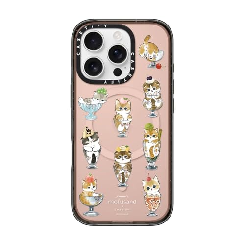 CASETiFY CpNg MagSafeΉ iPhone 16 Pro P[X [X / 2.5m̗NA (MILKi4{) / CX[dMagsafeΉ] - Pick Your Flavor - NA ubN