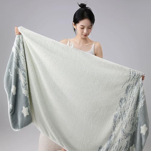 Serviette de bain microfibre forte absorption anti irritation peau - 3