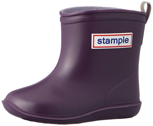 [スタンプル] レインブーツ キッズ パープル 13cm 75005