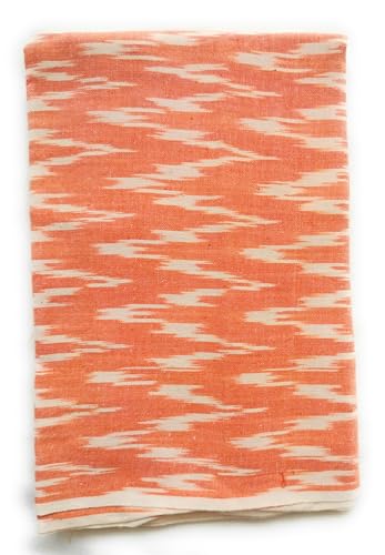 Image of Cotton Pochampally ikat unstitched blouse, Kurthi, long frock fabric material for women (1 meter, 2 meters & 3 meters)