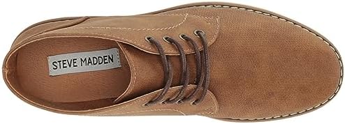 Steve Madden Boys Shoes Boy's Lasoir Oxford Boot, Cognac, 2 Little Kid | Image 4
