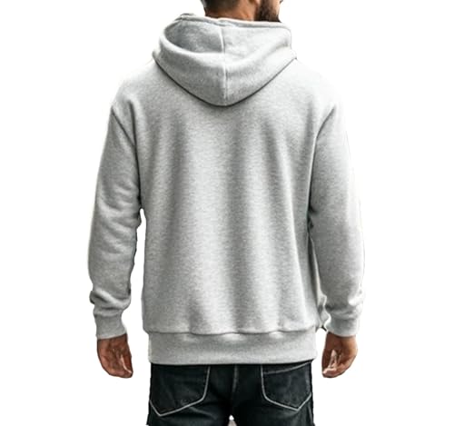 Mens Cargo Hoodie Tactical Hoodies Outdoor Fleece Pullover Vintage Retro Style Hooded Sweatshirt with Multi Pockets3