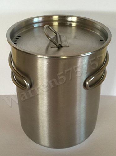 Mil-Spec Adventure Gear Plus Msa02-0900000000 Canteen Cup With Vented Lid, Stainless Steel #TOP4