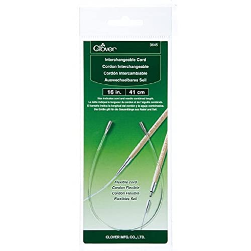 Clover Needlecraft Clover 3645 Needlecraft Interchangeable Cord, 16'