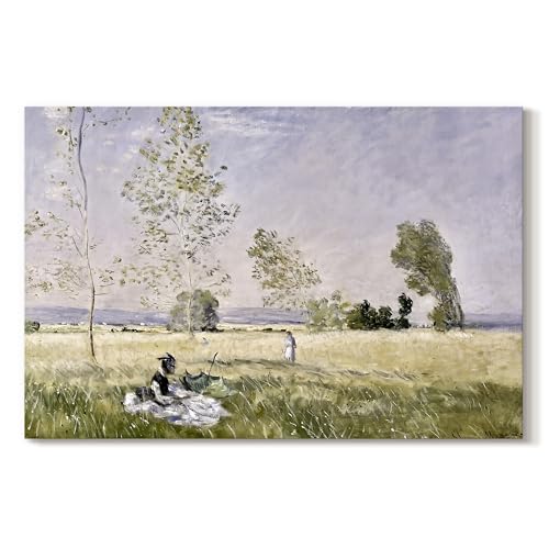 Claude Monet | Calm Countryside Setting | Abstract Wall Art | LT627