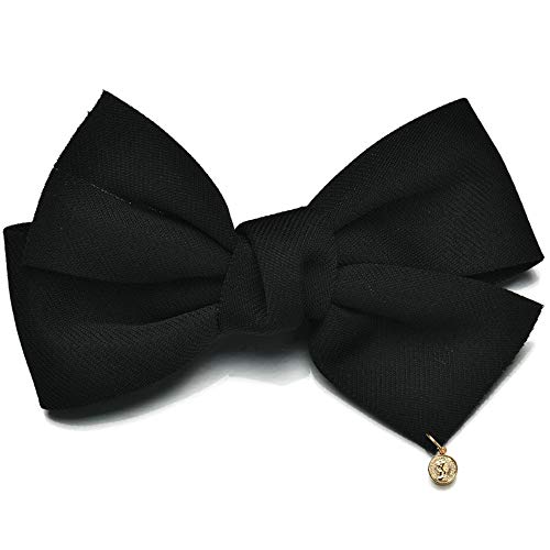 3 Pcs Bow Hair Clips Bowknot Barrettes Black Women Headpiece Hairclip Hair Pins Halloween Christmas Bohemian Hawaiian Wedding Party Decoration Cosplay Costume Headband Cute Handmade Hair Accessories #TOP4