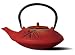 Old Dutch Cast Iron"Sakura" Teapot, 37-Ounce, Red