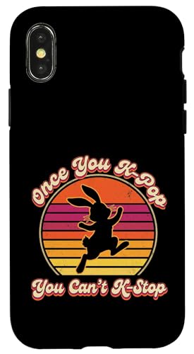 Once You K-Pop You Can't K-Stop ���g�� �o�j�[ �ʔ��� �X�}�z�P�[�X iPhone X/XS �p