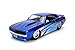 Jada Toys Bigtime Muscle 1:24 1969 Chevy Camaro Die-cast Car – Opening Doors, Hood, Trunk, Rubber Tires(Candy Blue)