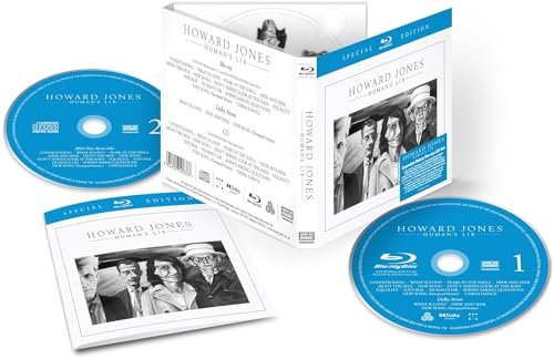 Image of Howard Jones, Neues Album 2024, Human's Lib, Special Edition Hi-Res Blu-ray + CD Digipak, 2CD mit 29 Songs