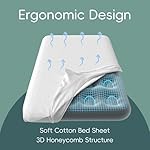 Inflatable Toddler Travel Bed, Portable Kids Air Mattress with Soft Bed Sheet, Toddler Air Mattress with Surround Safety Bumpers, Ideal for Home Use or Travel, Includes Pump and Carry Bag - Image 2