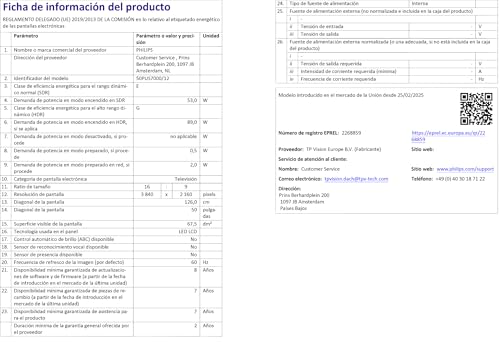 Philips 50PUS7000 Smart TV 4K LED - Pantalla de 50 Pulgadas con Plataforma Titan OS, Pixel Precise Ultra HD y Sonido Dolby Atmos - Funciona con Alexa y con el Asistente de Voz de Google - imagen 16