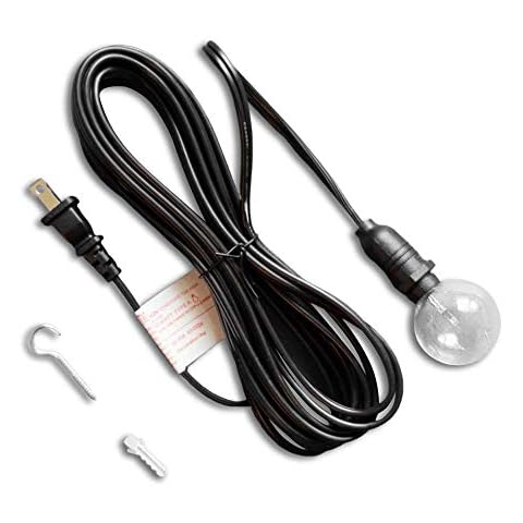 fantado 11FT Outdoor Pendant Light Cord Kit Cover