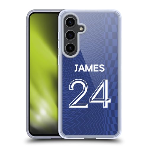 Funda Samsung S24 Plus Chelsea FC Gel Antideslizante Protección Ligera Reece James