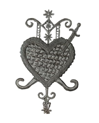 It's Cactus Handmade Erzulie Dantor Veve Metal Art 5 x