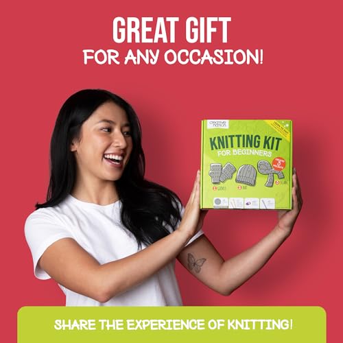 Creative Nation 01 Knitting Kit For Beginners Adults thumb #5