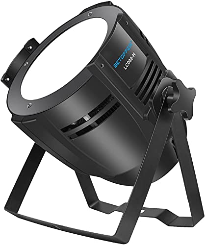 BETOPPER Luces estroboscópicas de escenario de 200 W COB blanco cálido/frío Super brillante LED discoteca luz automática/activada por sonido/DMX luces de lavado par DJ luces fiesta luces para teatro Cover