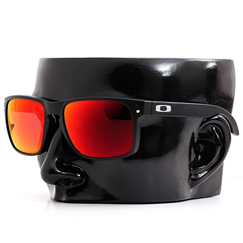 Polarized Ikon Iridium Replacement Lenses for Oakley Holbrook Sunglasses - Red Mirror