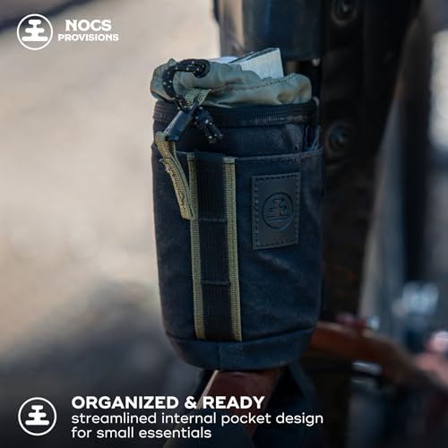 Nocs Provisions Monocular Tube Caddy, Shoulder or Pack Mount Accessory for Monoculars - Charcoal Black - Thumbnail 5