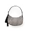 Black and Cream Gingham