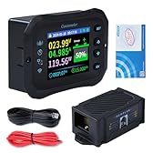 600A wifi Battery monitor 12V 24V 36V 48V 72V Monitoraggio della batteria 10-100V voltage display app remote control protezione batteria caravan battery guard (KM160F con allarmi)