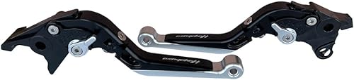 Miniatura 3 de Accesorios de motocicleta graba logo palancas de freno y embrague ajustable plegable extensible CNC compatible con Suzuki GSX-R1300 GSXR 1300 Gixxer